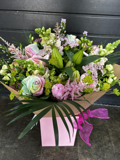 Eternal Charm - What could be more perfect than this fabulous collection of quality flowers hand-tied and delivered in water.